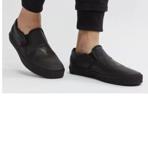 Vans Slip on Marvel Black Widow Men’s size 6.5 Women’s size 8.0